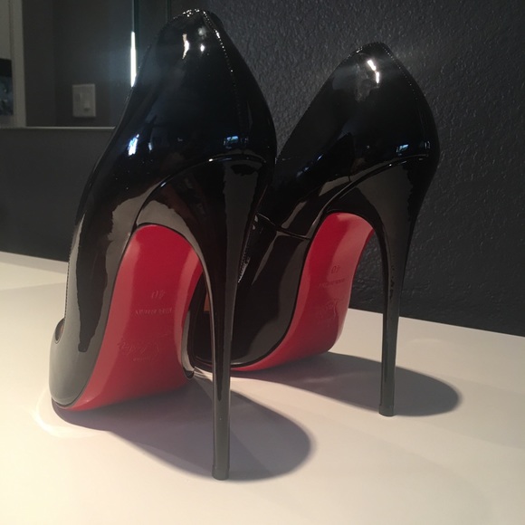 Christian louboutin so Kate black patent pump - Picture 4 of 7